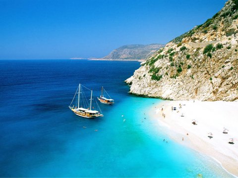 5 bedste tyrkiske strand